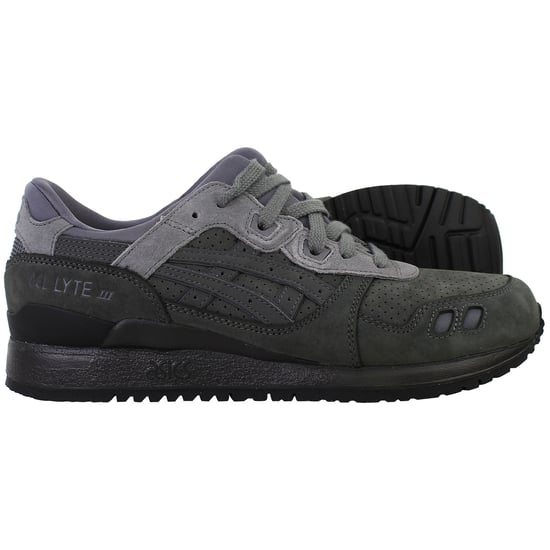 Asics Gel-Lyte III Mens Dark Grey Trainers - Image 4