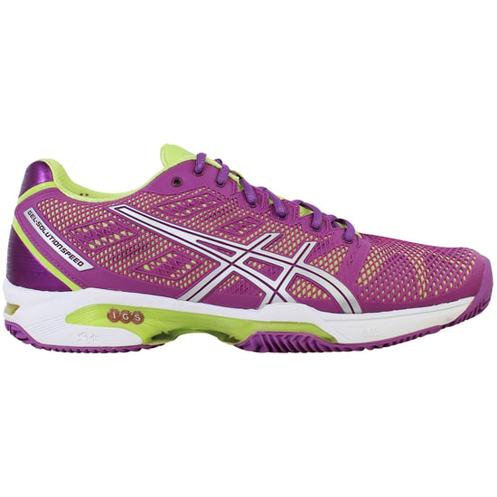 Asics Gel-Solution Speed 2 Clay Womens Purple Tennis Shoes - Image 1