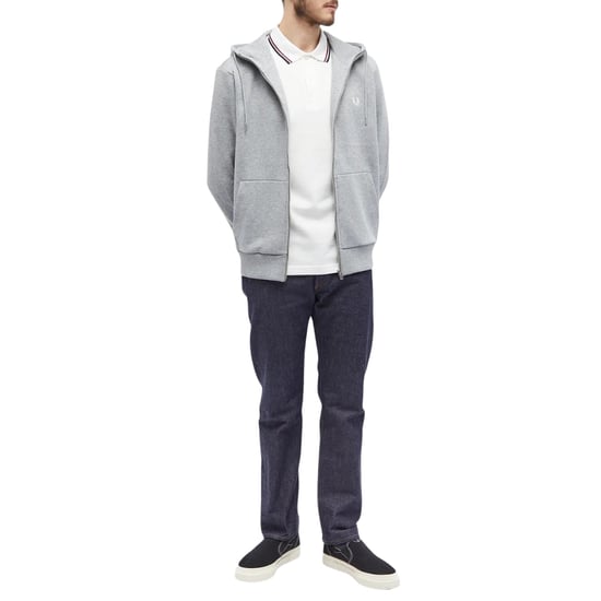 Fred Perry Mens Zip Through Hoodie - Image 4