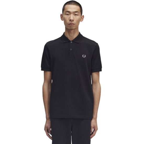 Fred Perry slim fit polo met logo black/chrome - Image 3