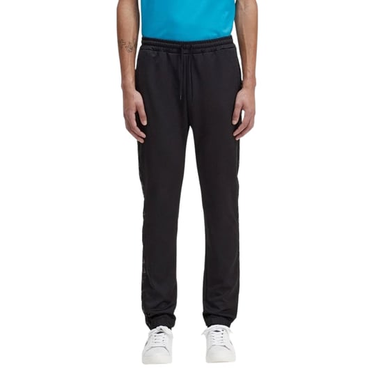 Fred Perry Heren Seizoensgebonden Ge-tapete Trainingsbroek Zwart - Image 3