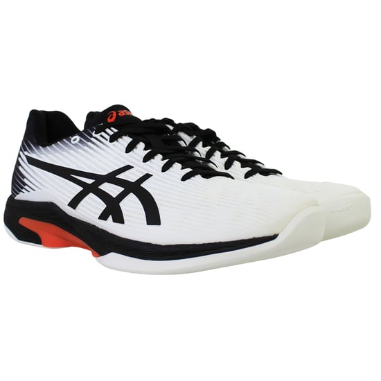 Asics Solution Speed FF Mens White Tennis Shoes - Image 2