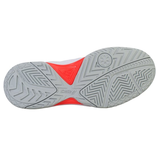 Asics Gel-Dedicate 6 Womens White Tennis Shoes - Image 5