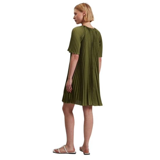 Ted Baker Vinlaa Mini-jurk Met Korte Mouwen En Plooien, Groen - Image 2