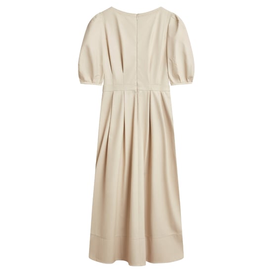 Ted Baker Tamega Midi-jurk Van Imitatieleer In Ivoorkleur - Image 2
