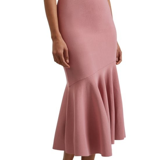 Ted Baker Miyhaa Gebreide Rok Met Zwierige Rand, Roze Jurk - Image 4