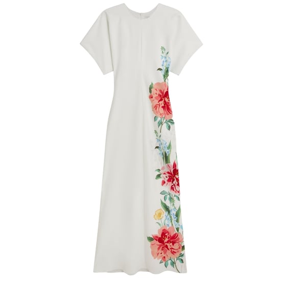 Ted Baker Dodia Column White Maxi Dress - Image 1