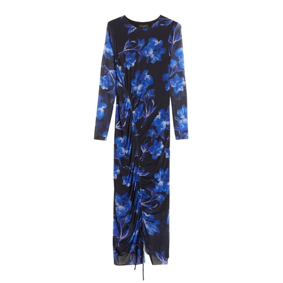 Ted Baker Marliyy Bodycon Jurk Met Print Van Mesh In Blauw - Image 1