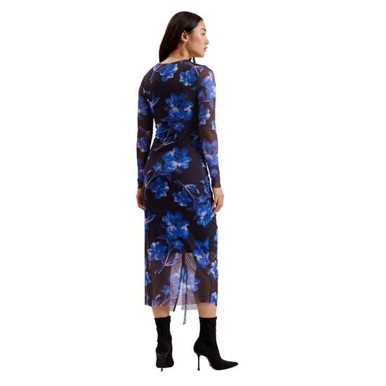 Ted Baker Marliyy Bodycon Jurk Met Print Van Mesh In Blauw - Image 2