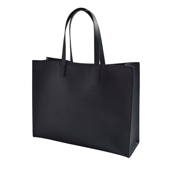 Ted Baker Tweekon Tweed Extra Large Navy Icon Bag - Image 2
