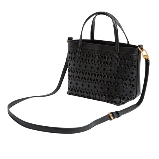 Ted Baker Lissann Laser Cut Mini Zwarte Shopper Bag - Image 2