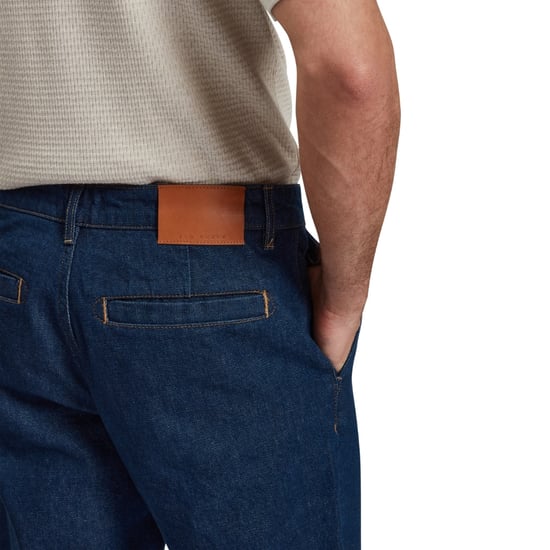 Ted Baker Westton Straight Fit Donkerblauwe Denim Chino - Image 4