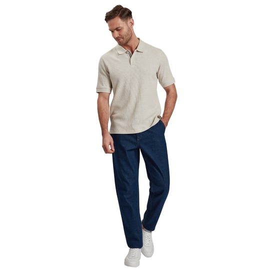 Ted Baker Westton Straight Fit Donkerblauwe Denim Chino - Image 6