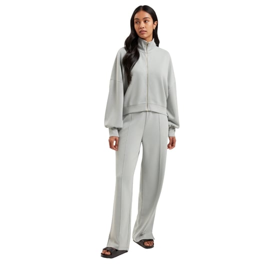Ted Baker Nowell Cupro Joggingbroek Met Split Aan De Zoom, Lichtgroen - Image 3
