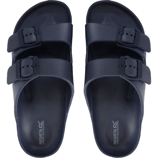 Regatta Womens Brooklyn Double Strapp Summer Flip Flop Slides Slider Sandals - Image 6