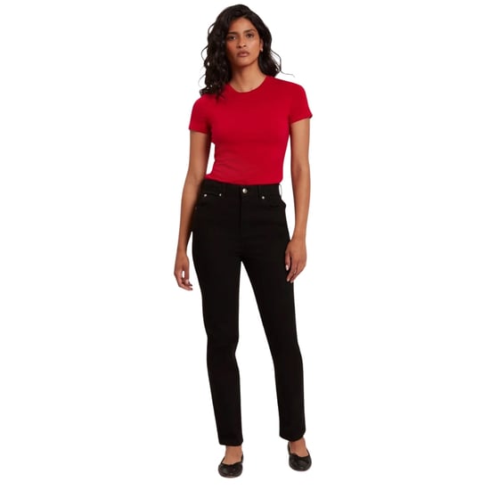 Ted Baker Sanzan Mid Rise Slim Black Jeans - Image 2
