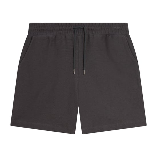 Ted Baker Ladislo Regular Cotton Grey Drawstring Shorts - Image 1