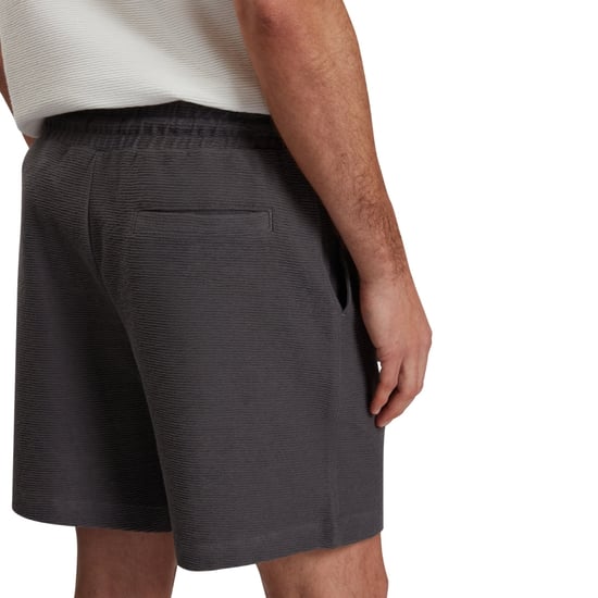 Ted Baker Ladislo Regular Cotton Grey Drawstring Shorts - Image 2