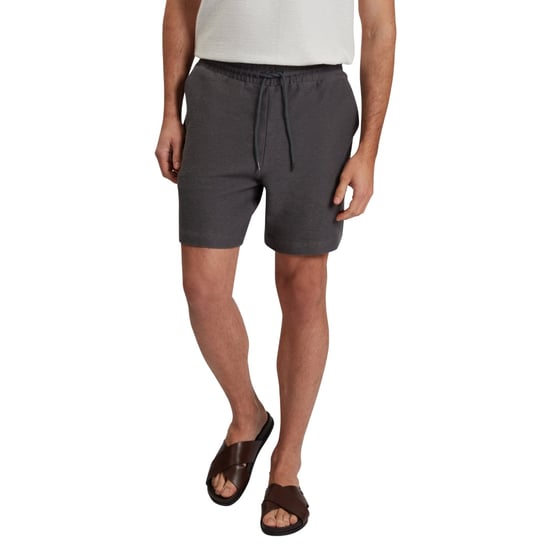 Ted Baker Ladislo Regular Cotton Grey Drawstring Shorts - Image 5