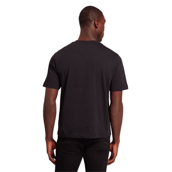 Ted Baker Kuyrt Svart T-shirt Med Märke - Image 3