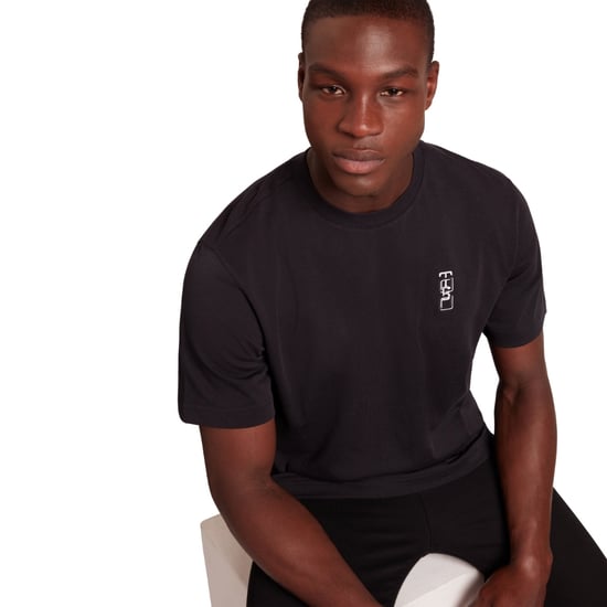 Ted Baker Kuyrt Svart T-shirt Med Märke - Image 6