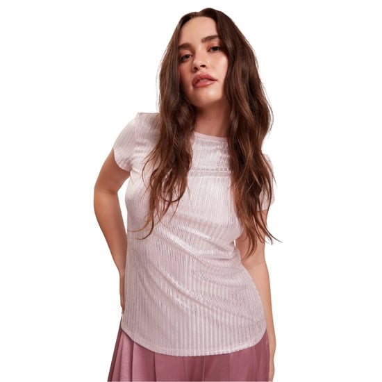 T-shirt Met Korte Mouwen En Ronde Hals Van Metallic T-shirt Van Ted Baker - Image 3