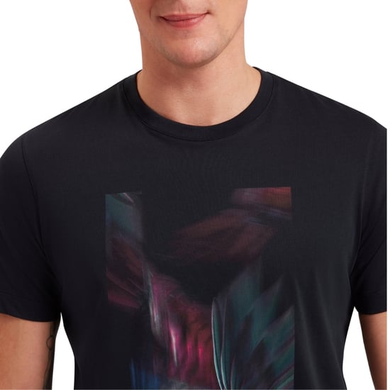 Ted Baker Father Box Printed Navy T-shirt - Image 3