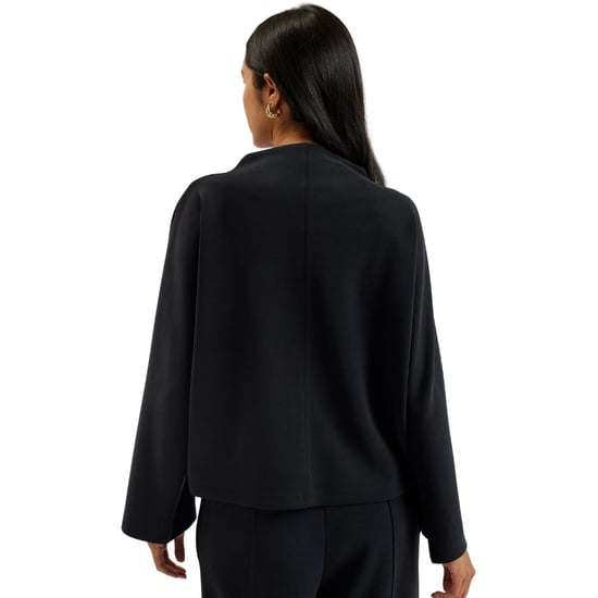 Ted Baker Kenseyy Cupro Funnel Neck Black Sweater - Image 3