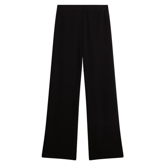 Ted Baker Gorjja Piping Detail Wide Leg Black Crepe Trouser - Image 1