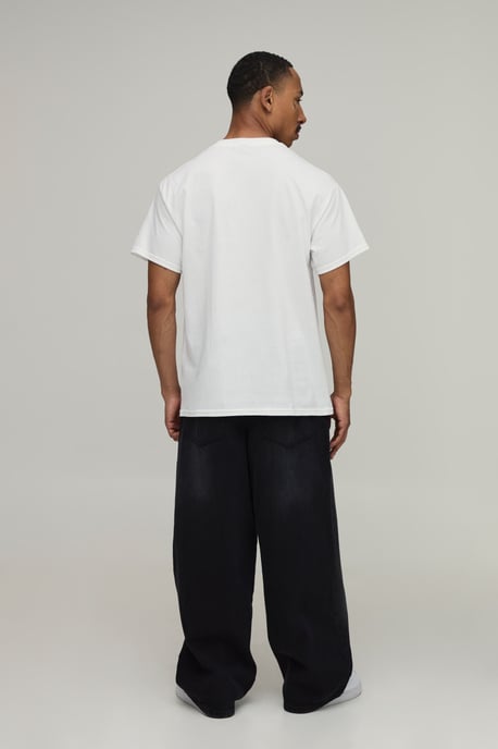 Oversized Minnie & Mickey License Print T-Shirt - Image 2