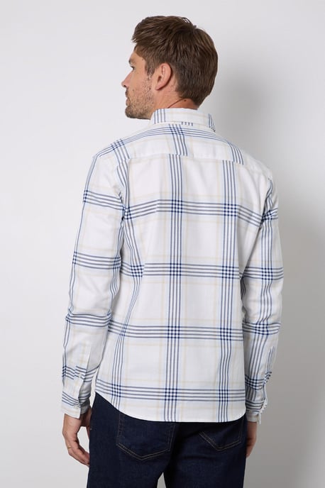 Natural Check Long Sleeve Shirt - Image 3