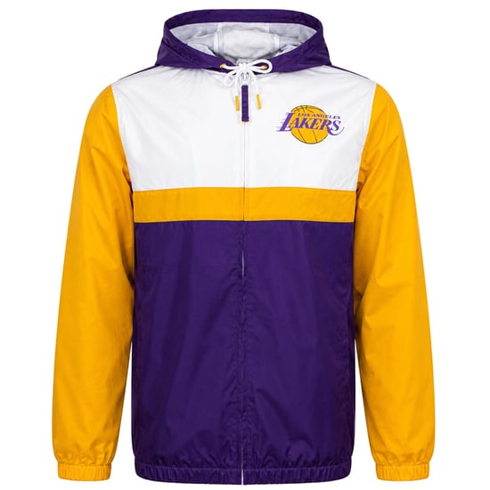 Mitchell & Ness NBA Los Angeles Lakers Margin of Victory Mens Purple Jacket - Image 1