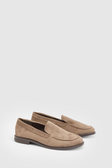 Clara Faux Suede Loafers - Image 3