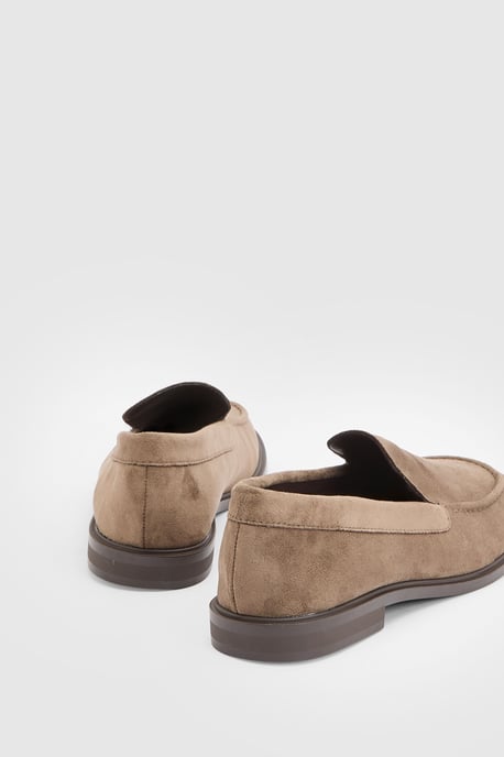 Clara Faux Suede Loafers - Image 4
