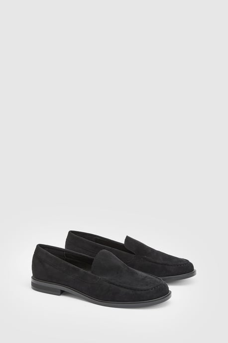 Clara Faux Suede Loafers - Image 1