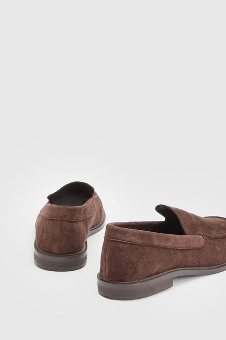 Clara Faux Suede Loafers - Image 4