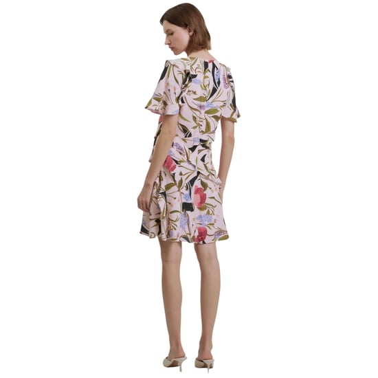 Ted Baker Issiia Mini-jurk Met Ruches In Lichtroze - Image 5