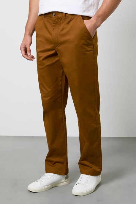 Tan Premium Chino Trousers - Image 4