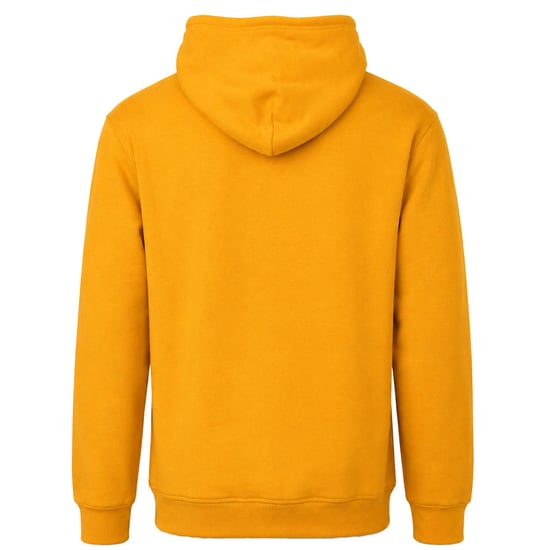 Mitchell & Ness NBA Los Angeles Lakers Old English Faded Mens Yellow Hoodie - Image 2