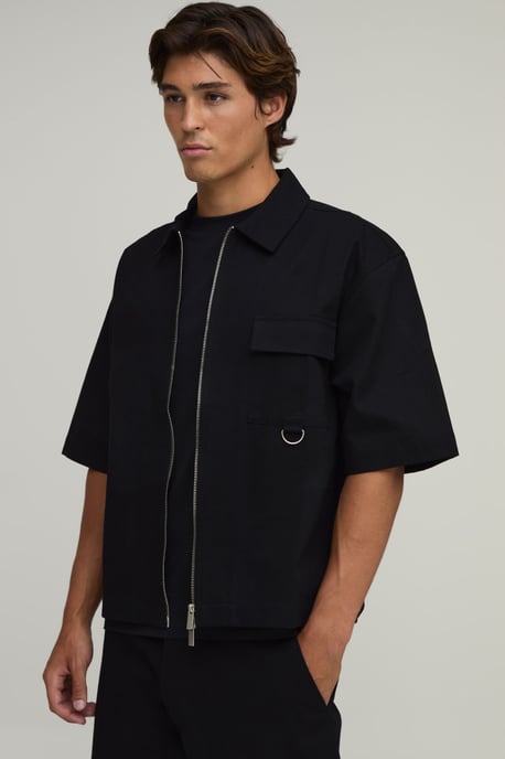 Oversized Half Sleeve OverShirt & Baggy Trouser Cargo Set - Image 3