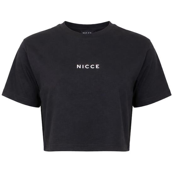 Nicce Mini Dia Womens Black Crop Top - Image 1