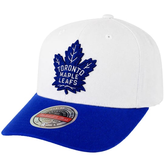 Mitchell & Ness NHL Toronto Maple Leafs 2 Tone White Cap - Image 1