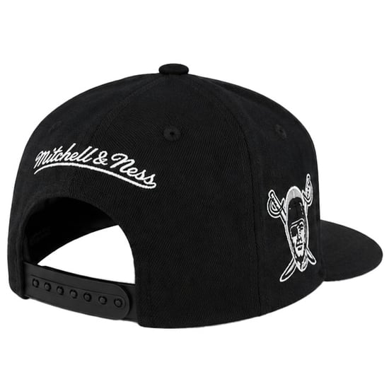 Mitchell & Ness NFL Oakland Raiders Diamonds Up Black Cap - Image 2
