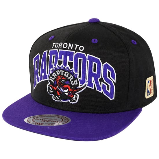 Mitchell & Ness NBA Toronto Raptors HWC Team Black/Purple Cap - Image 1