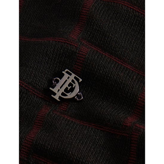 Ted Baker Eduard Square Jacquard Black Polo Shirt - Image 5