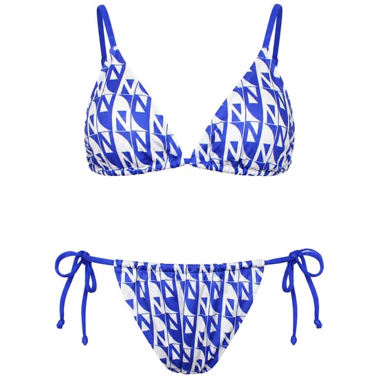Nicce Renee Womens Blue/White Bikini Set - Image 1