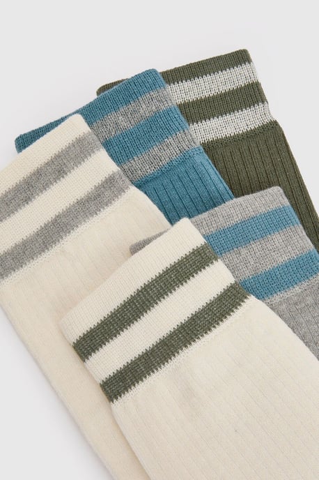 Multi 5 Pack Sport Socks - Image 2