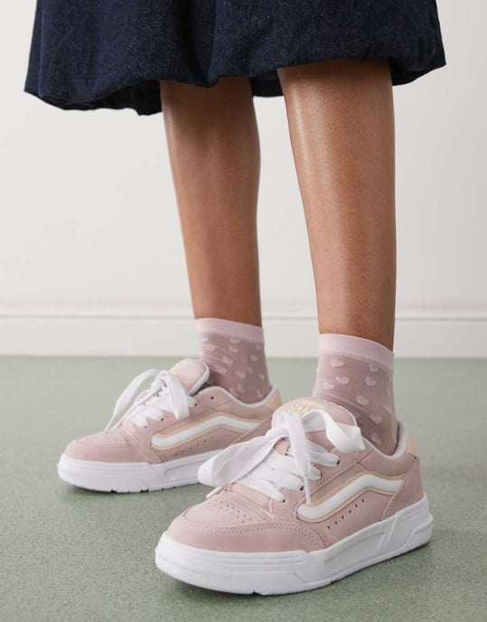Vans Hylane chunky mocka sneakers i ljusrosa - Image 1