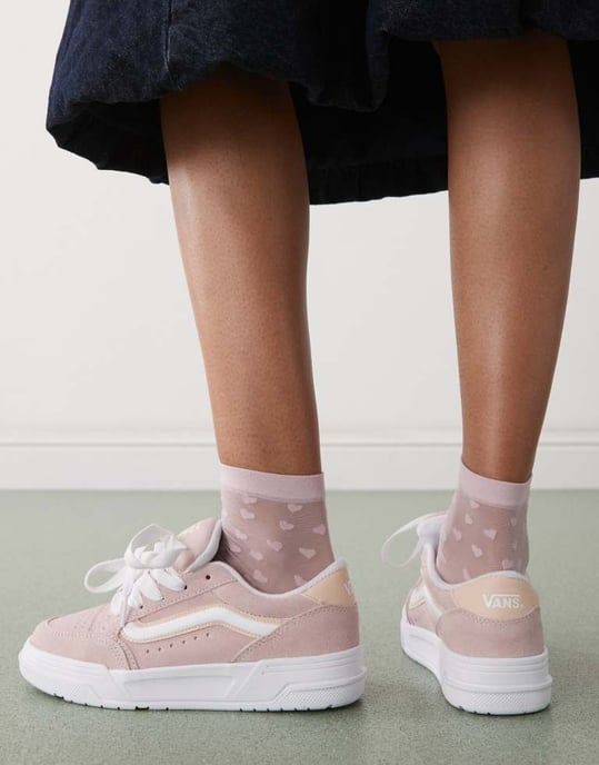 Vans Hylane chunky mocka sneakers i ljusrosa - Image 3