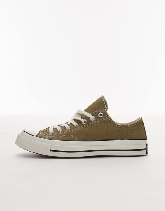 Converse Chuck 70s Ox-skor i khaki - Image 2